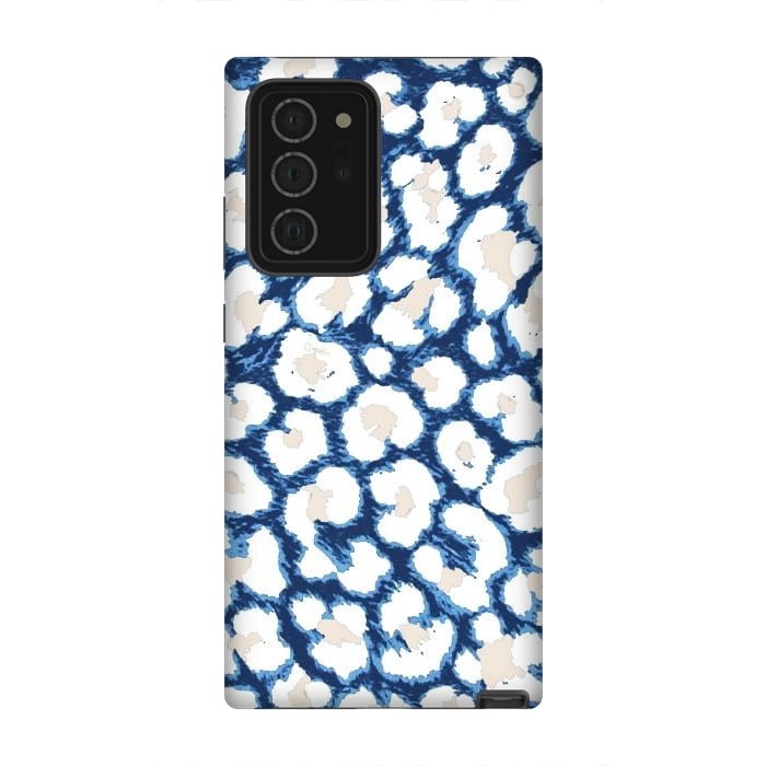 Galaxy Note 20 Ultra StrongFit Blue-Cream Cozy Surface by ''CVogiatzi.