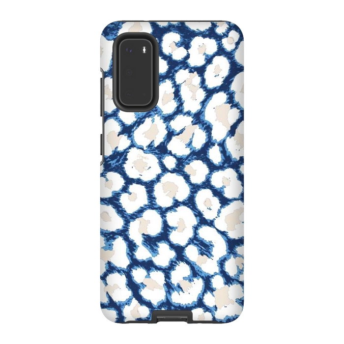 Galaxy S20 StrongFit Blue-Cream Cozy Surface by ''CVogiatzi.