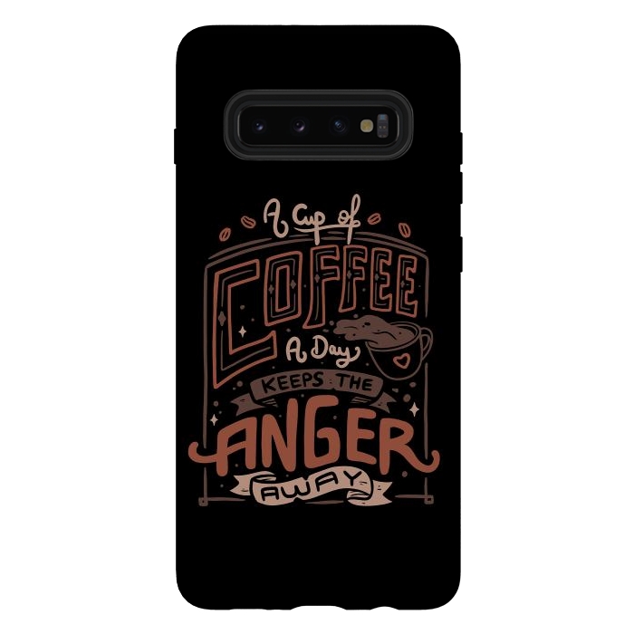 Galaxy S10 plus StrongFit A Cup of Coffee a Day by eduely