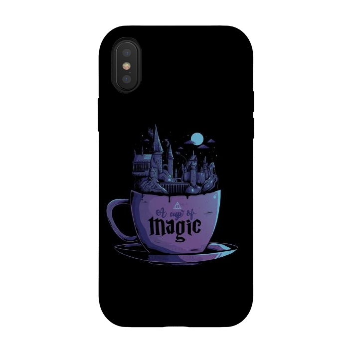 iPhone Xs / X StrongFit A Cup of Magic by eduely