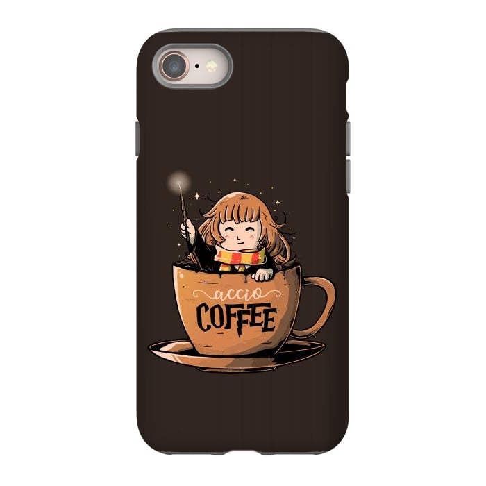 iPhone 8 StrongFit Accio Coffee by eduely