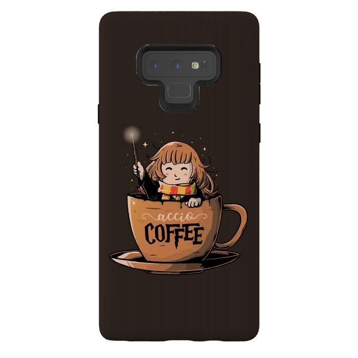 Galaxy Note 9 StrongFit Accio Coffee by eduely
