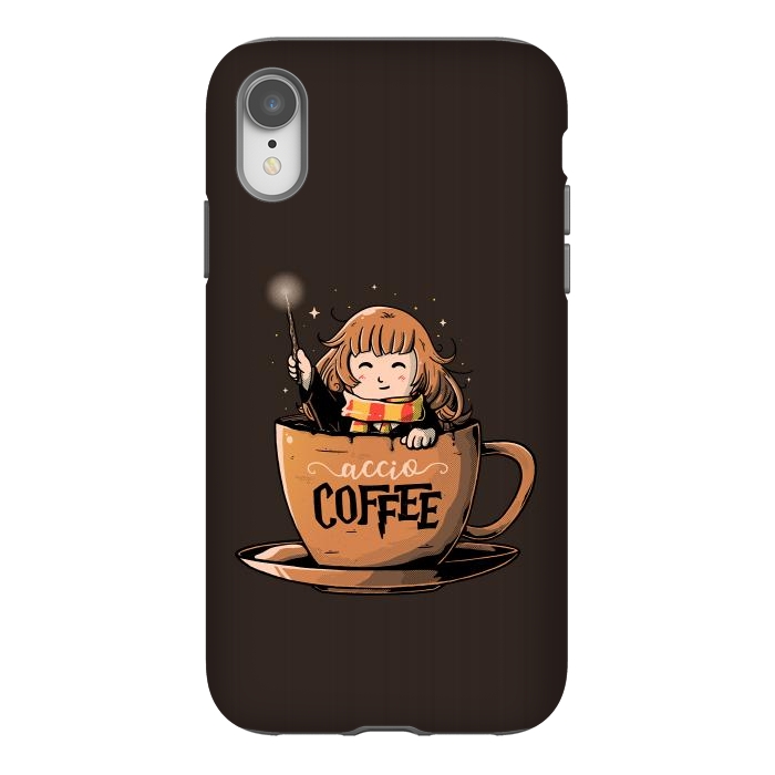 iPhone Xr StrongFit Accio Coffee by eduely