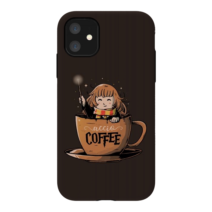 iPhone 11 StrongFit Accio Coffee by eduely