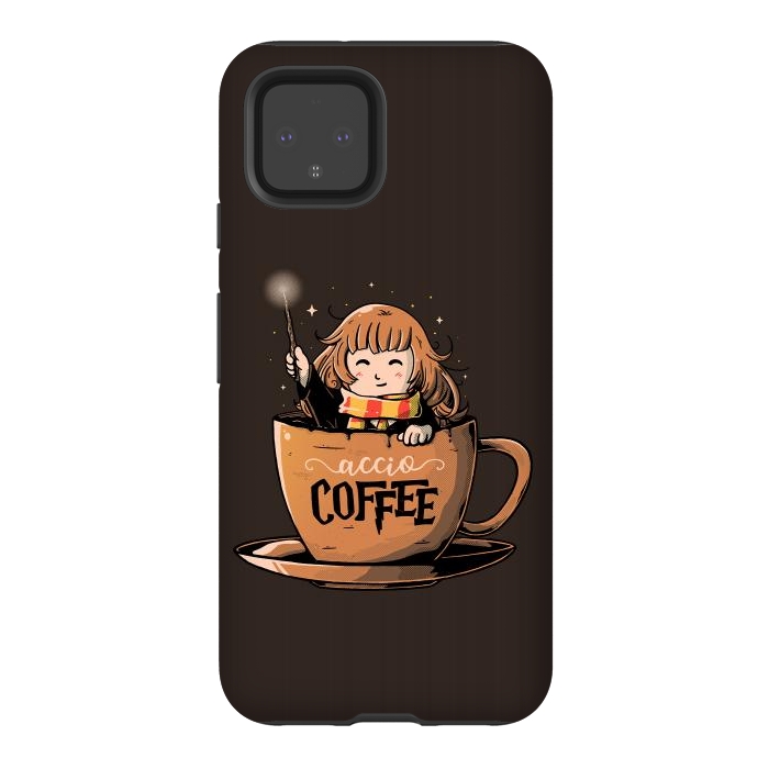 Pixel 4 StrongFit Accio Coffee by eduely