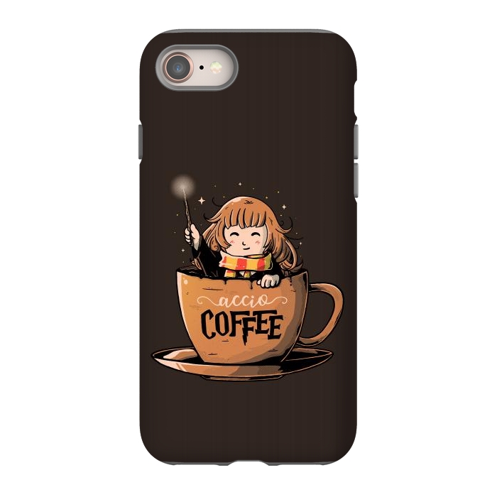 iPhone SE StrongFit Accio Coffee by eduely