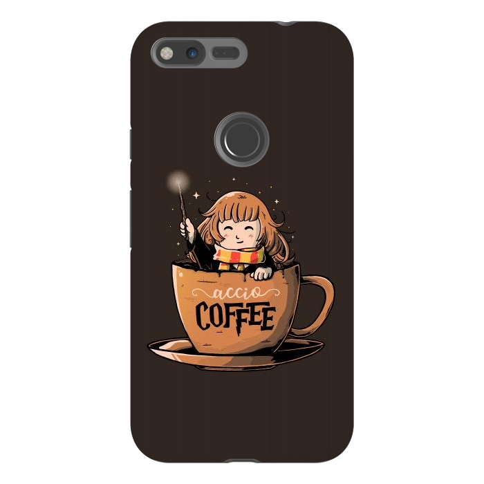 Pixel XL StrongFit Accio Coffee by eduely