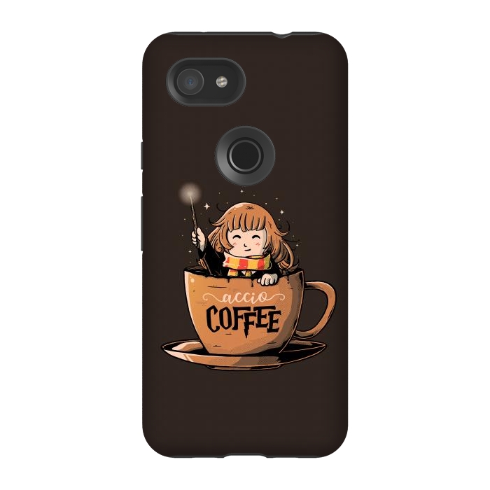 Pixel 3A StrongFit Accio Coffee by eduely