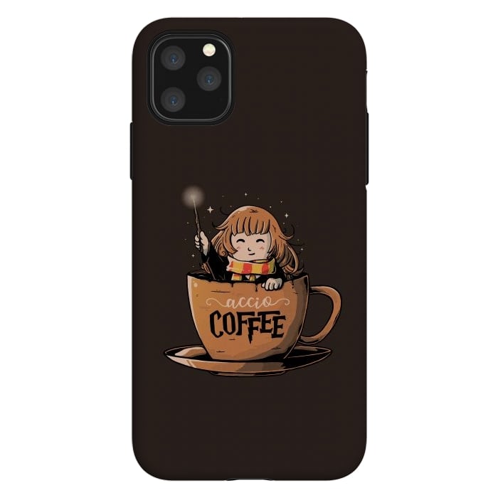 iPhone 11 Pro Max StrongFit Accio Coffee by eduely