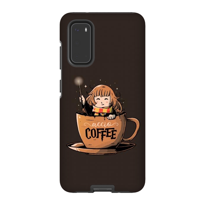 Galaxy S20 StrongFit Accio Coffee by eduely