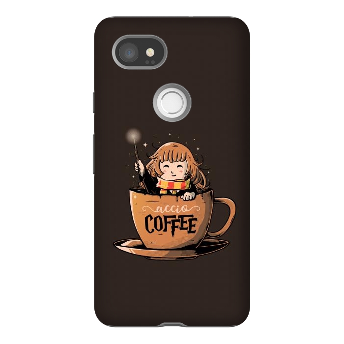 Pixel 2XL StrongFit Accio Coffee by eduely