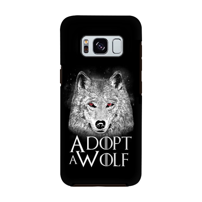 Galaxy S8 StrongFit Adopt a Wolf by eduely