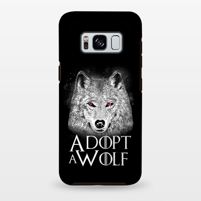 Galaxy S8 plus StrongFit Adopt a Wolf by eduely