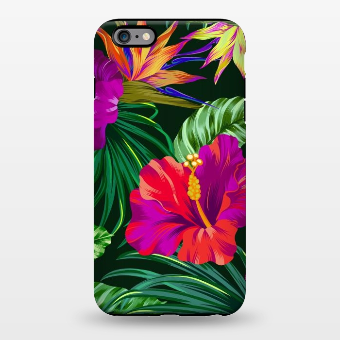 iPhone 6/6s plus StrongFit Cute Tropical Floral Pattern XVI by ArtsCase