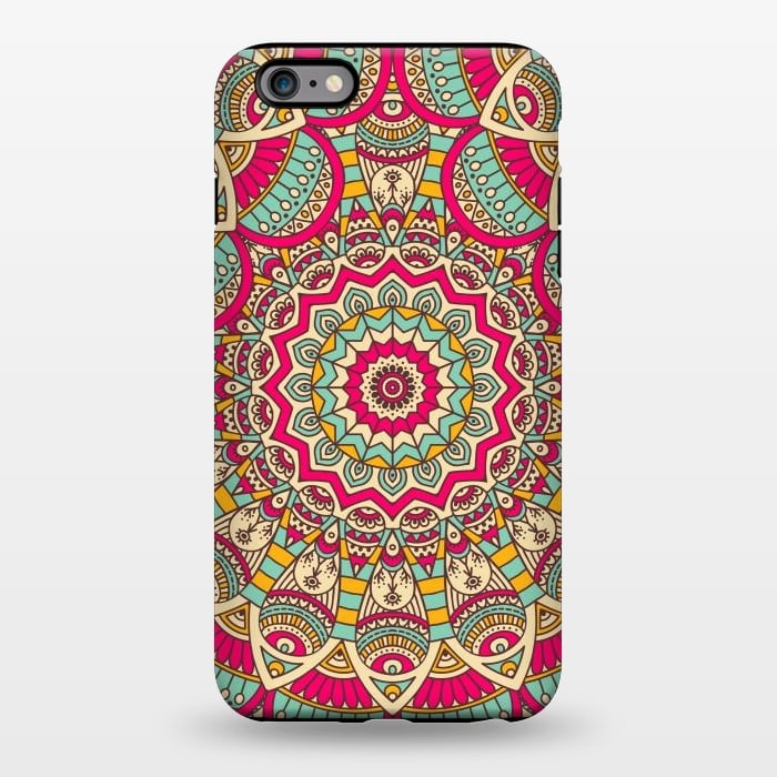 iPhone 6/6s plus StrongFit Ethnic floral seamless and Madala pattern by ArtsCase