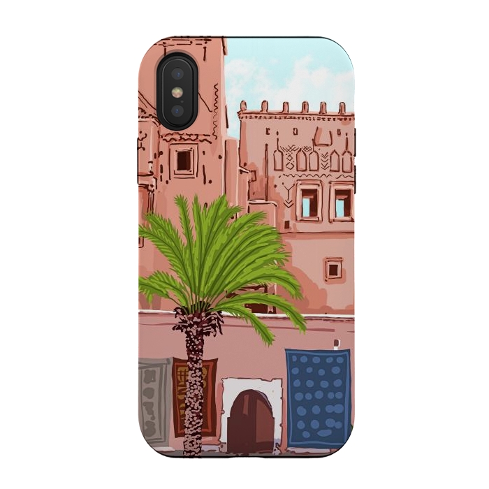 iPhone Xs / X StrongFit Life in Morocco by Uma Prabhakar Gokhale