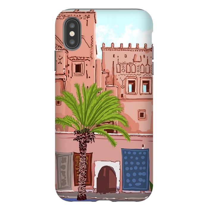 iPhone Xs Max StrongFit Life in Morocco by Uma Prabhakar Gokhale