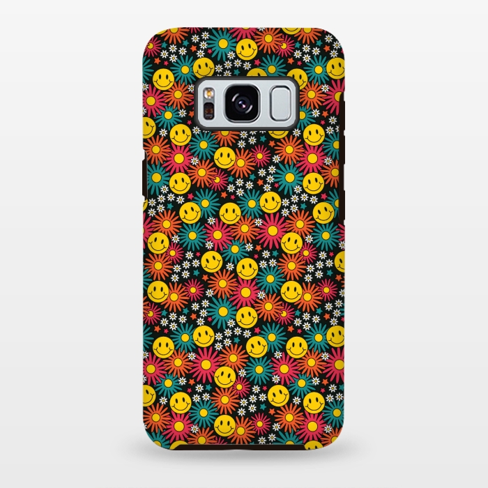 Galaxy S8 plus StrongFit summer smile pattern by MALLIKA