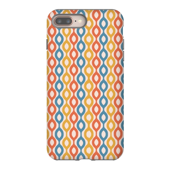 iPhone 8 plus StrongFit multi color chains pattern by MALLIKA