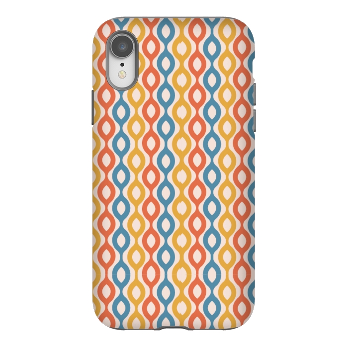 iPhone Xr StrongFit multi color chains pattern by MALLIKA