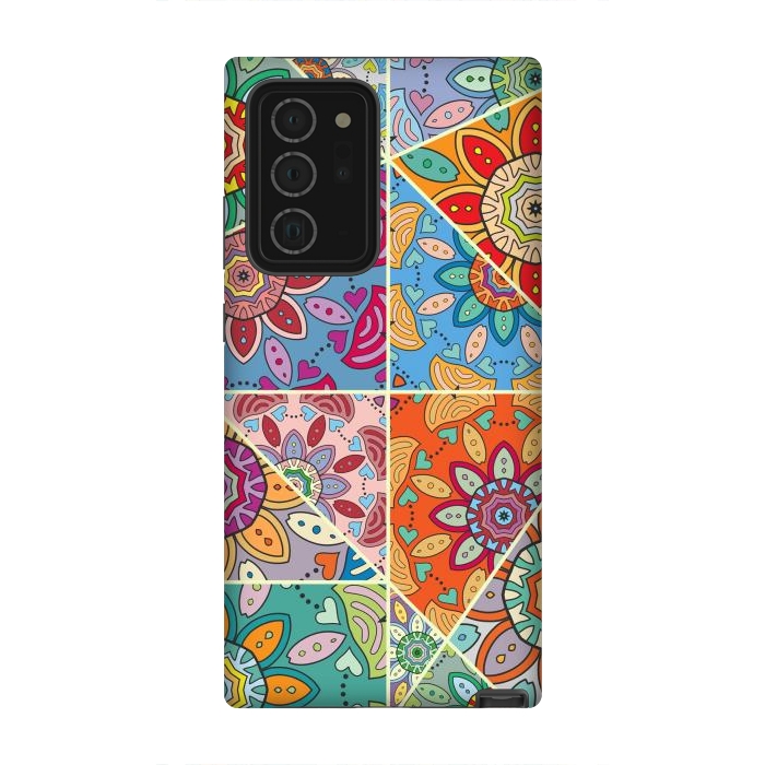 Galaxy Note 20 Ultra StrongFit Decorative Elements with Mandalas Designs by ArtsCase