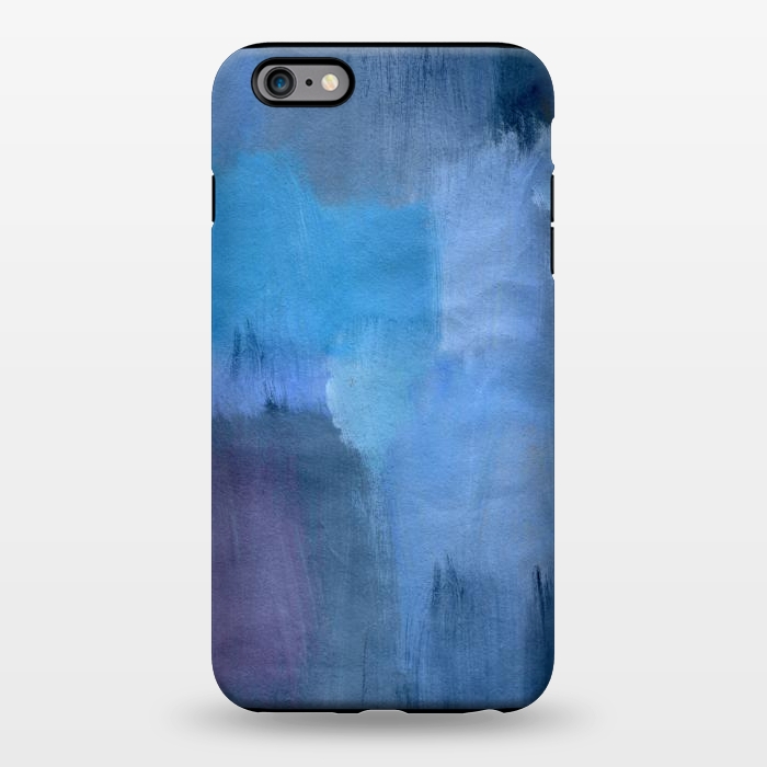 iPhone 6/6s plus StrongFit Blue Ocean Abstract Painting by Nic Squirrell