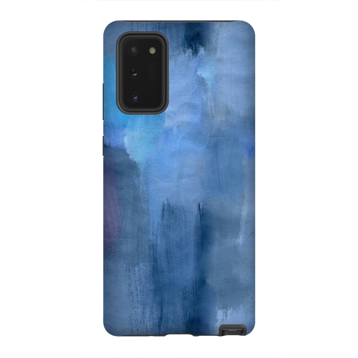 Galaxy Note 20 StrongFit Blue Ocean Abstract Painting by Nic Squirrell