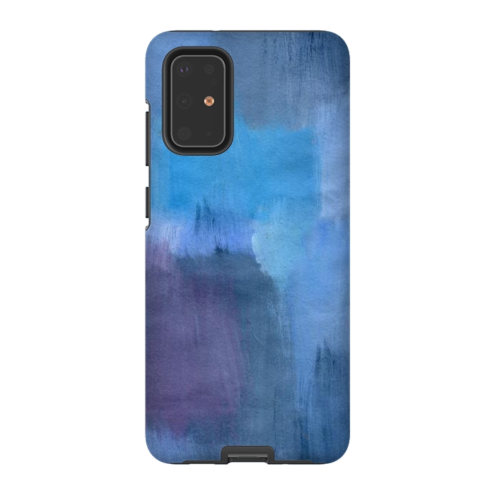 Galaxy S20 Plus StrongFit Blue Ocean Abstract Painting by Nic Squirrell