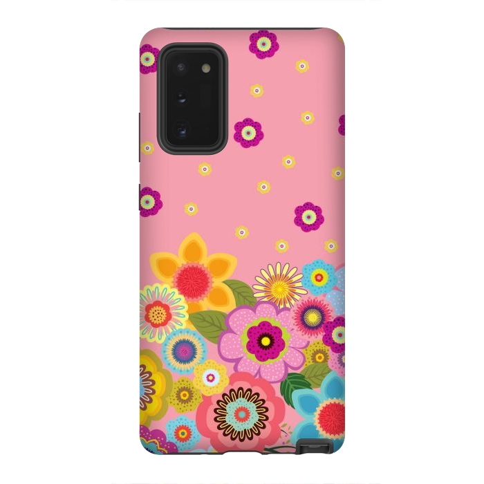 Galaxy Note 20 StrongFit assorted spring flowers by ArtsCase