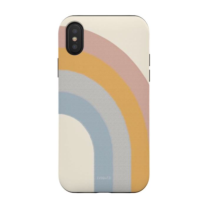 iPhone Xs / X StrongFit The Rainbow of Calm by ''CVogiatzi.