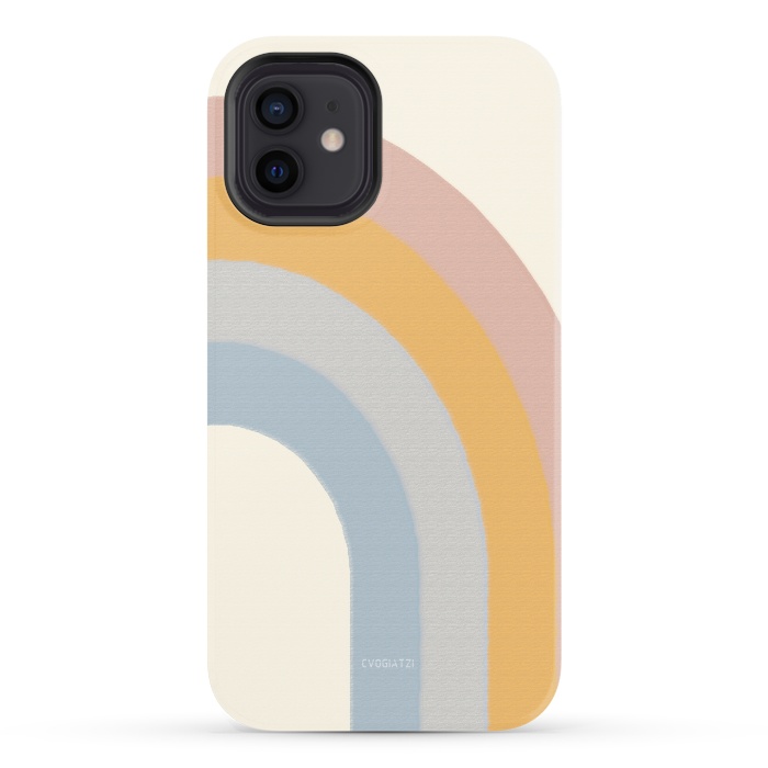 iPhone 12 StrongFit The Rainbow of Calm by ''CVogiatzi.