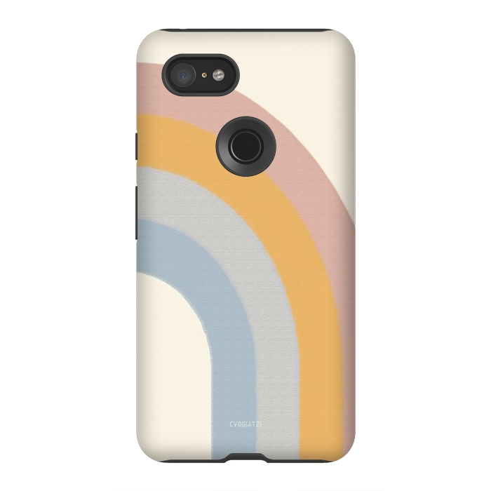 Pixel 3XL StrongFit The Rainbow of Calm by ''CVogiatzi.