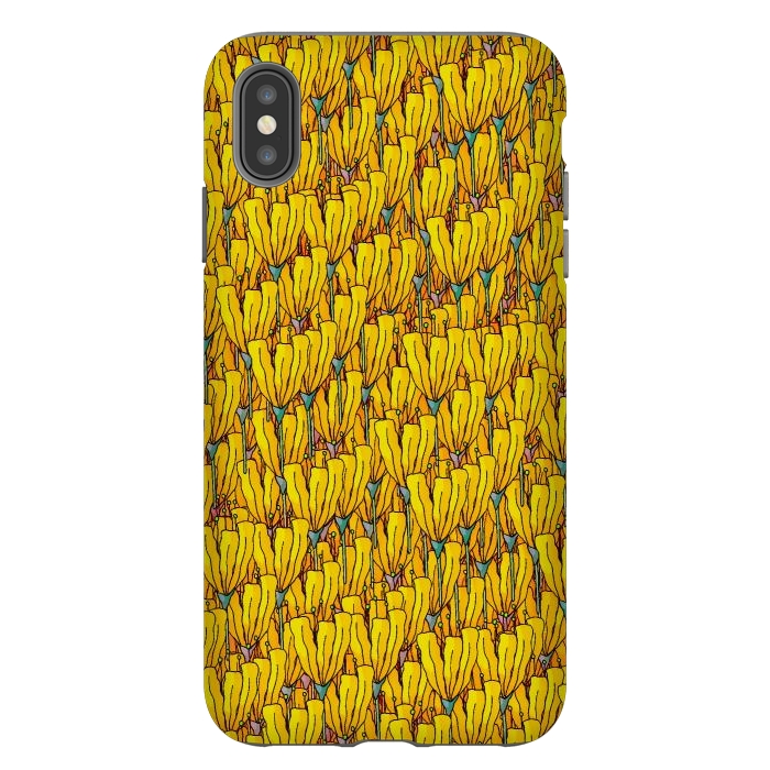 iPhone Xs Max StrongFit Spring yellow flowers by Steve Wade (Swade)