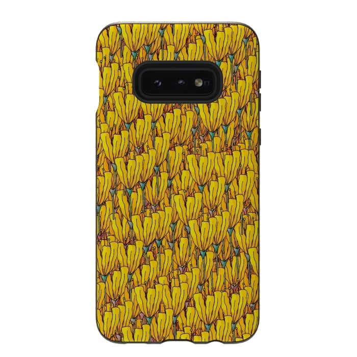 Galaxy S10e StrongFit Spring yellow flowers by Steve Wade (Swade)