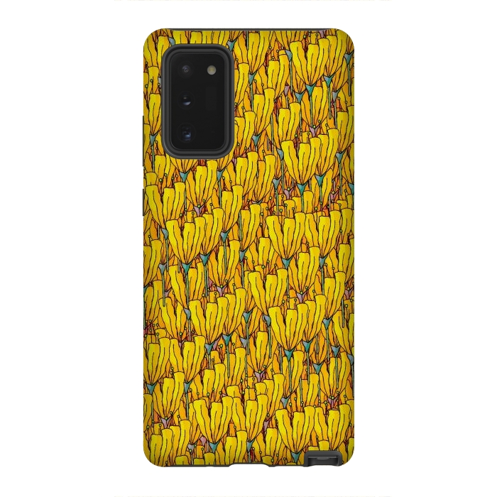 Galaxy Note 20 StrongFit Spring yellow flowers by Steve Wade (Swade)