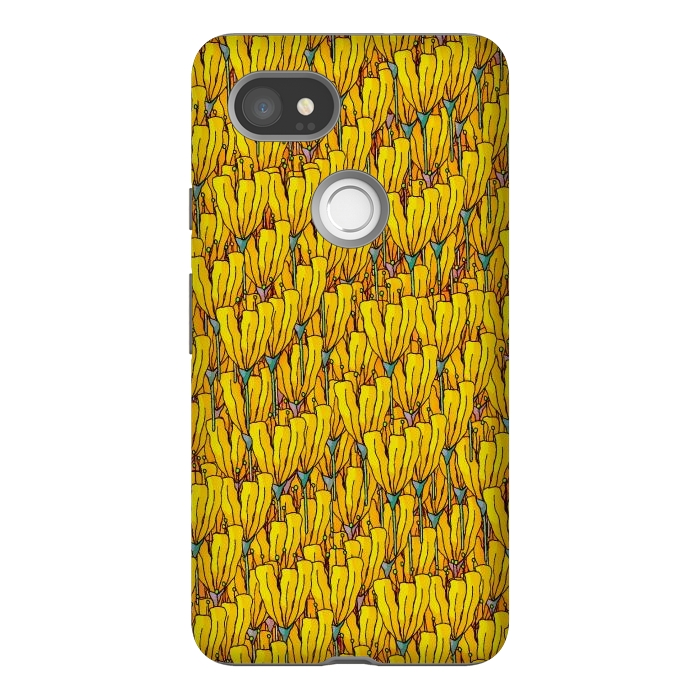 Pixel 2XL StrongFit Spring yellow flowers by Steve Wade (Swade)