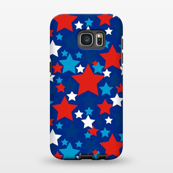 Galaxy S7 EDGE StrongFit patriotic stars  by haroulita