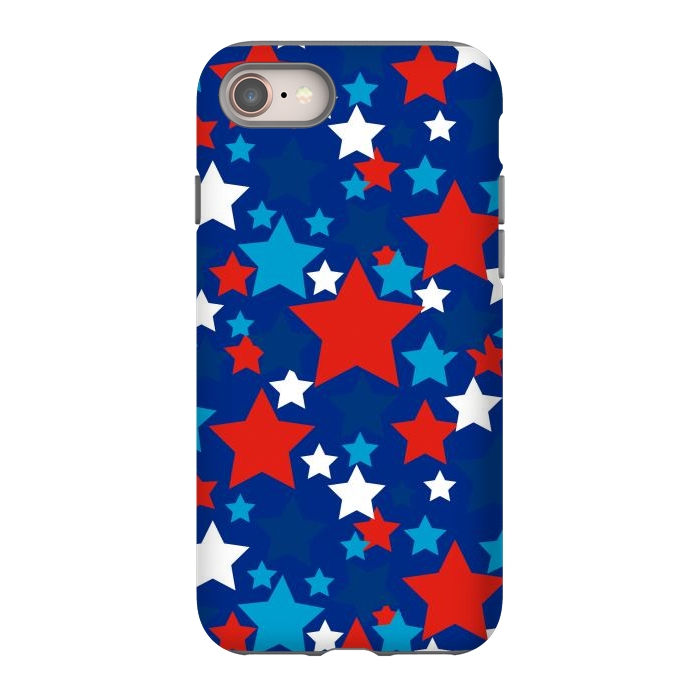 iPhone 8 StrongFit patriotic stars  by haroulita