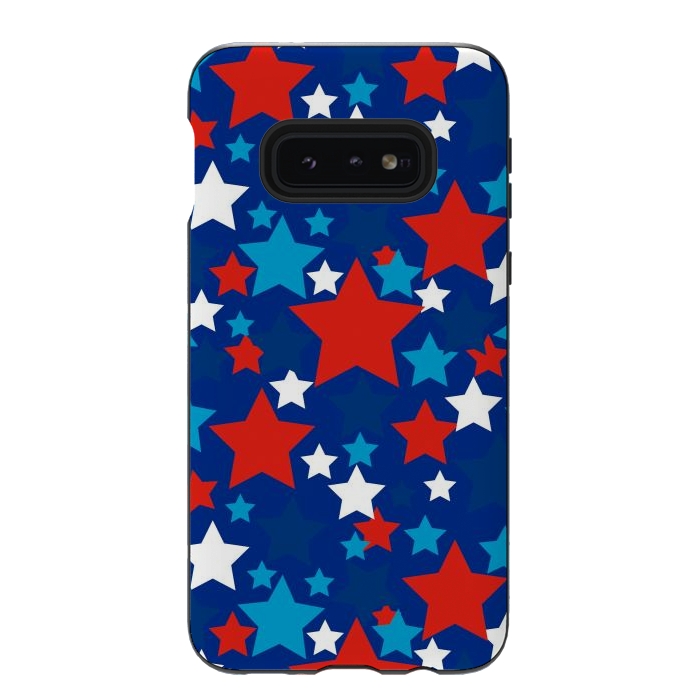 Galaxy S10e StrongFit patriotic stars  by haroulita