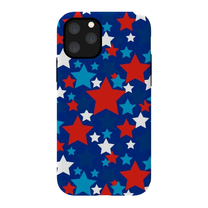 iPhone 11 Pro StrongFit patriotic stars  by haroulita