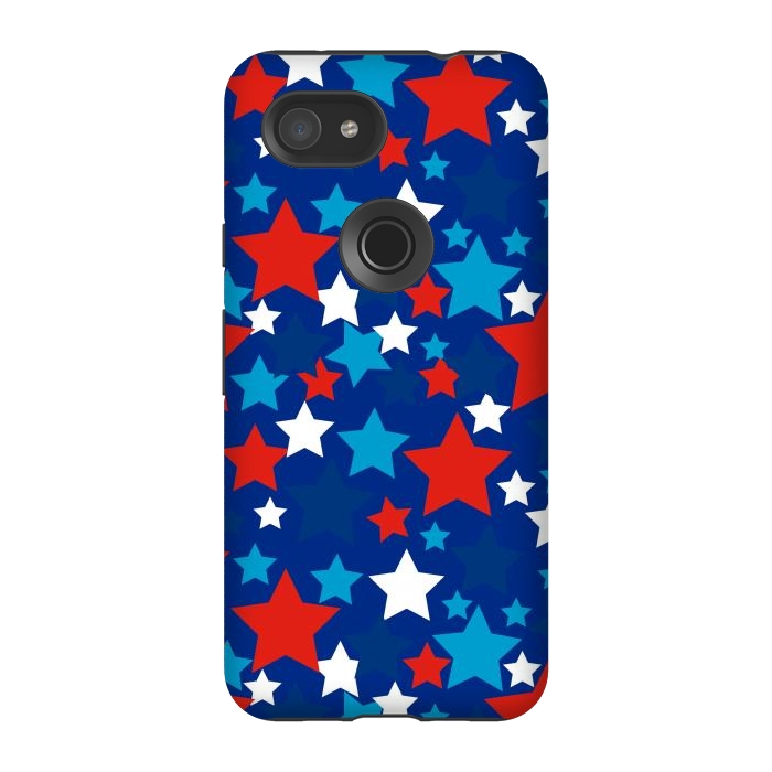 Pixel 3A StrongFit patriotic stars  by haroulita