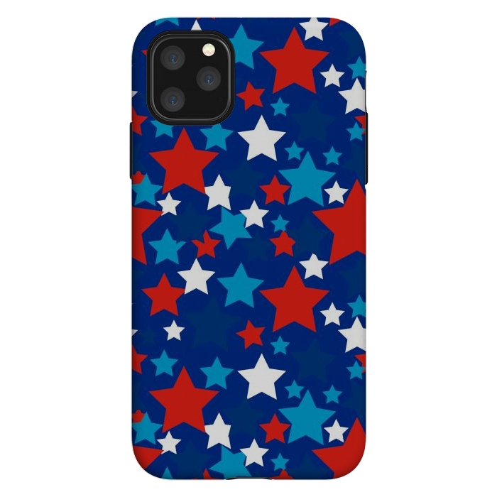 iPhone 11 Pro Max StrongFit patriotic stars  by haroulita