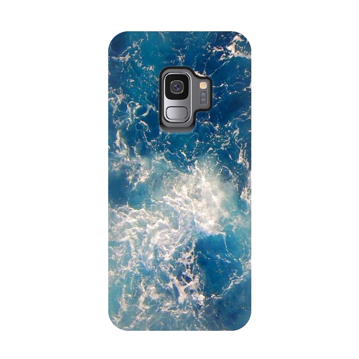 Galaxy S9 StrongFit ocean waves by haroulita
