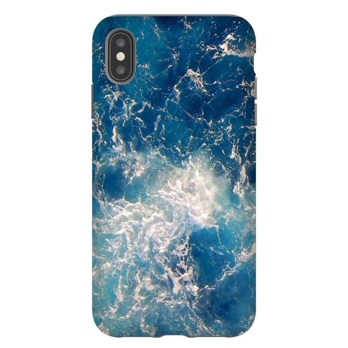 iPhone Xs Max StrongFit ocean waves by haroulita