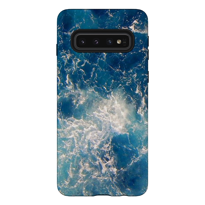 Galaxy S10 StrongFit ocean waves by haroulita