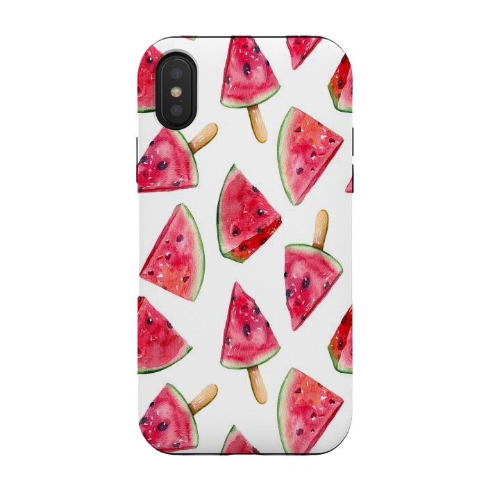 iPhone Xs / X StrongFit watermelon i by haroulita