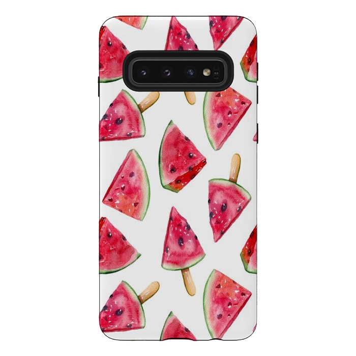 Galaxy S10 StrongFit watermelon i by haroulita