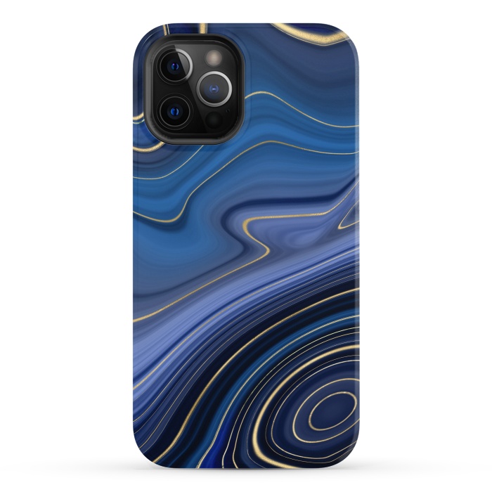 iPhone 12 Pro StrongFit lapis lazuli ii by haroulita
