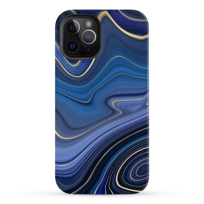 iPhone 12 Pro Max StrongFit lapis lazuli ii by haroulita