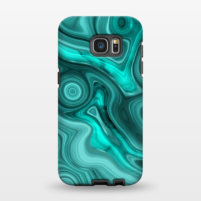 Galaxy S7 EDGE StrongFit turquoise  by haroulita